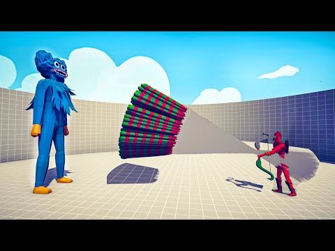 HUGGY WUGGY vs EVERY GOD - Totally Accurate Battle Simulator TABS