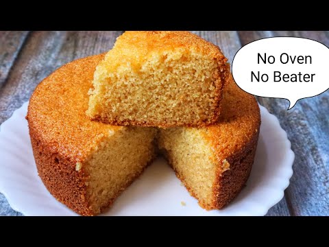 1 കപ്പ് റവ കൊണ്ട് ചീനച്ചട്ടിയിൽ റെഡിയാക്കിയ കേക്ക്.. Cake Recipe In Malayalam ll Rava Cake ll