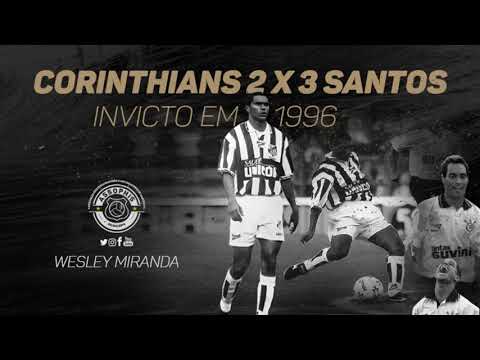 Corinthians 2 x 3 Santos 21/04/1996 - Giovanni e Macedo supera Edmundo e Marcelinho - Globo Esporte