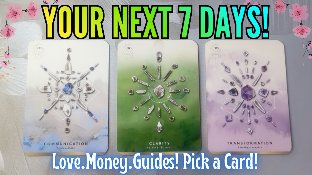 ☀️ The Next 7 Days ☀️  Pick a Card Week Ahead Tarot 📖