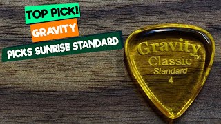 Gravity Picks Sunrise Standard Review: The Best $8 Pick for Tone and Speed? (Acrylic vs. Nylon)