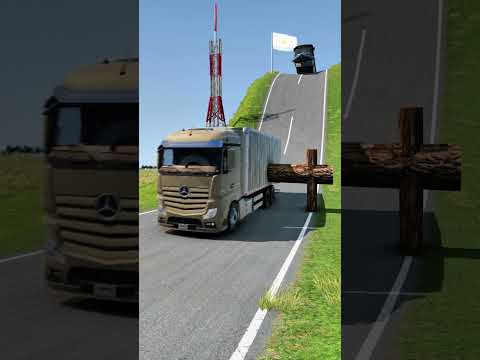 Colourful Vehicles in Village Roads - Beamng.Drive - 226 -  #beamngexperiments #beamngdrive #mods