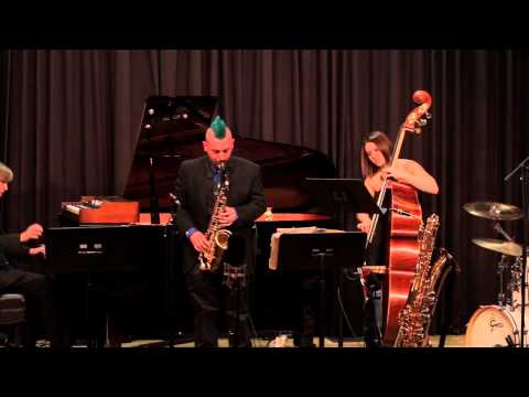 Jam in D minor - Ian Lewis, saxophone - April 2014