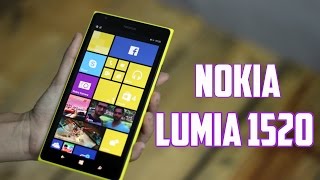 Nokia Lumia 1520, Review en español