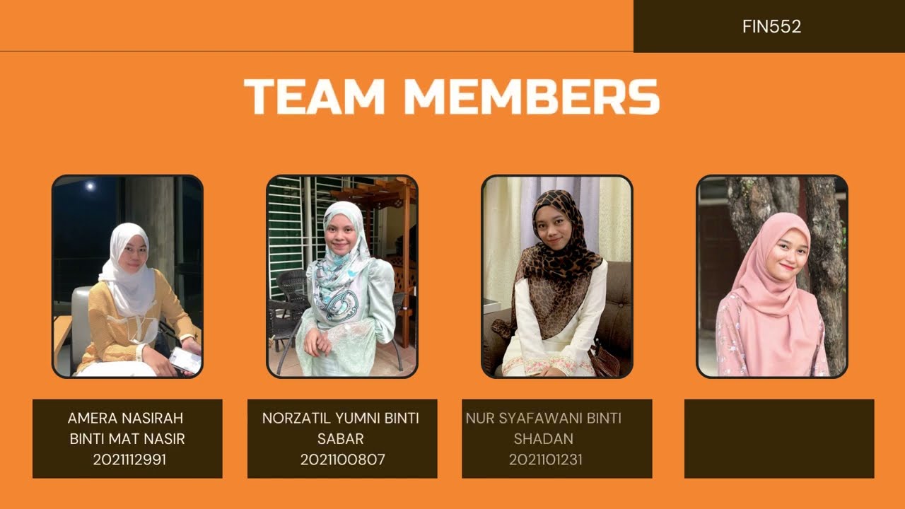 GROUP ASSIGNMENT FIN552