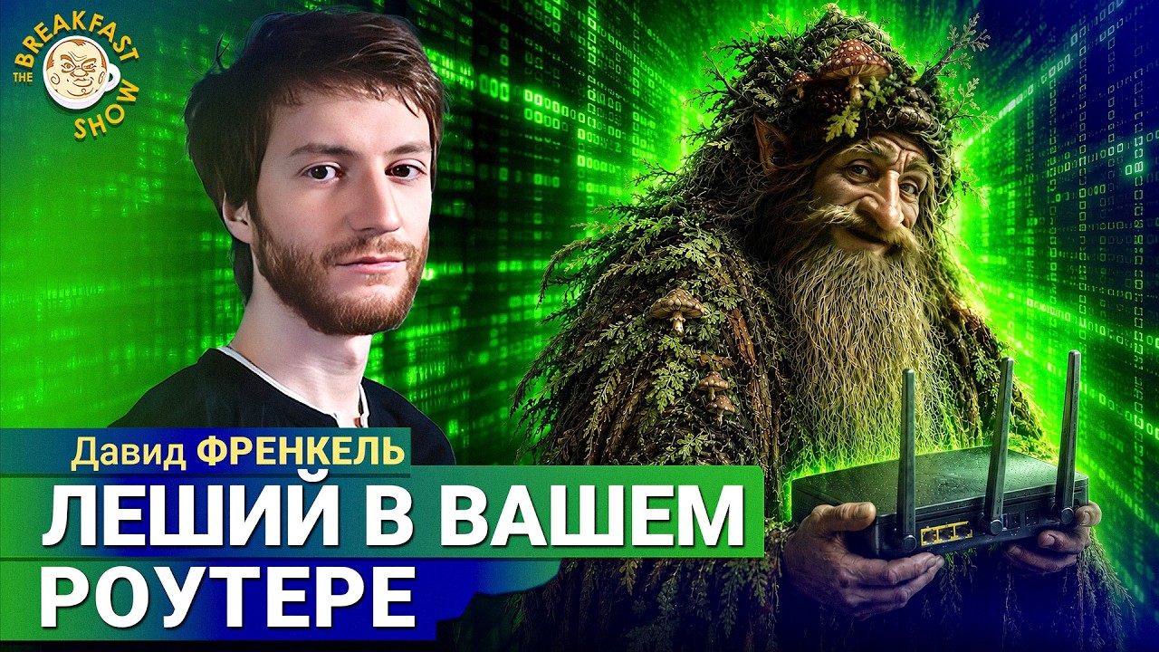"Леший" в роутере: можно ли этого как-то избежать? | Давид Френкель на Breakfast Show