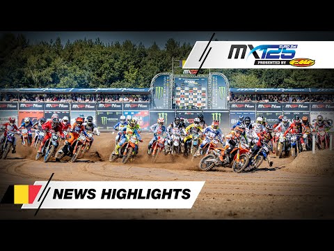News Highlights EMX125 Presented by FMF Racing Race 2 | 2025 MXGP of Flanders