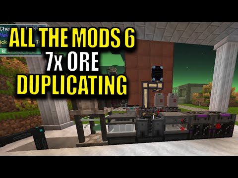 Ep94 7x Ore Duplicating - Minecraft All The Mods 6 Modpack