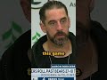 Aaron Rodgers disappointed with second half vs Bears, says "it's gotta be better"? #shorts