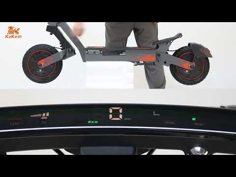 Elektrinis paspirtukas KuKirin G2 Ultra, 10", 1600W, 18Ah video