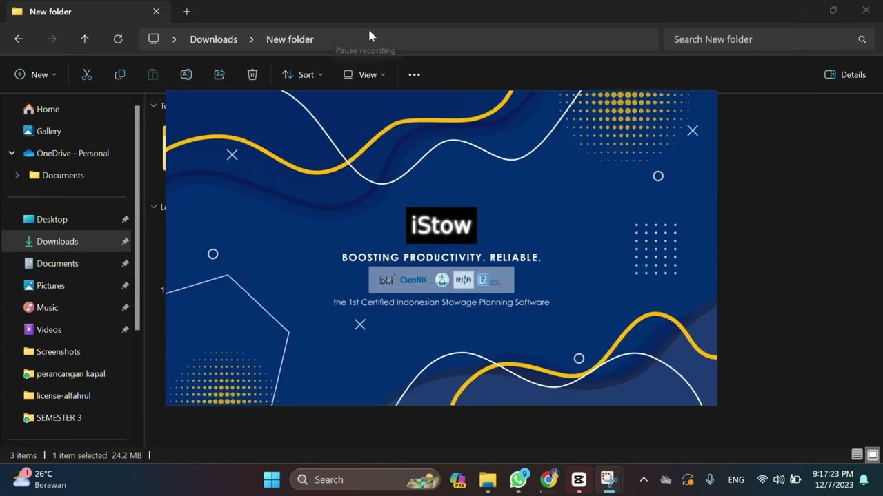 Bagaimana cara instal istow #istow
