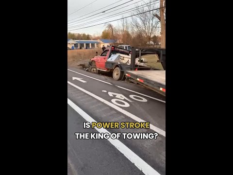 The Ford Power Stroke. The King of Towing! #shorts