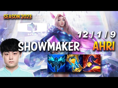 DK Showmaker AHRI vs TALIYAH Mid - KR Ranked