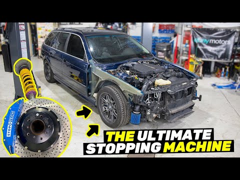 BMW M5 Wagon Build - Proper Big Brake Upgrade!