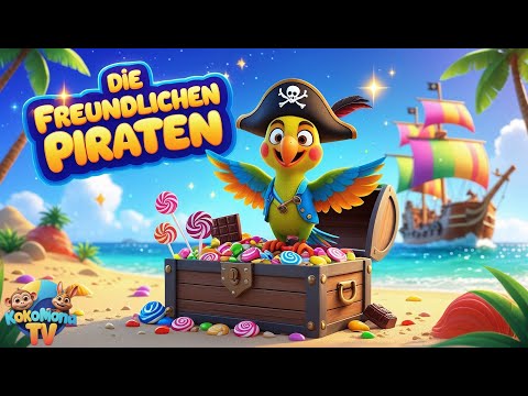 Die freundlichen PIRATEN AHOI | Piraten SONG|  Kinderlieder |