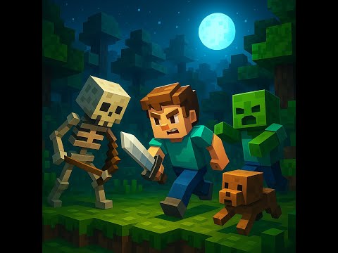 Block World: Build & Survive