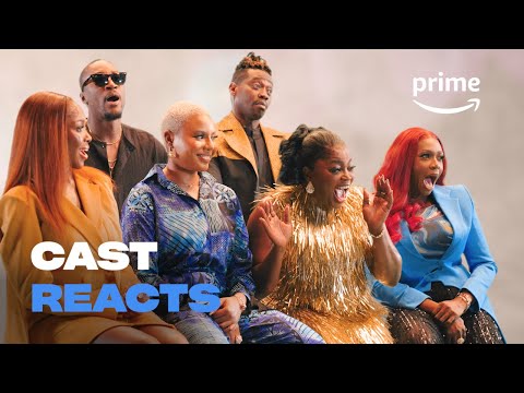 SHE MUST BE OBEYED - Cast Reacts: Bayo and Victoria's Kiss | Prime Video Naija