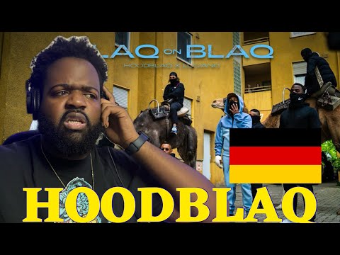 AMERICAN REACTS TO GERMAN RAP | HOODBLAQ x LUCIANO - BLAQ ON BLAQ