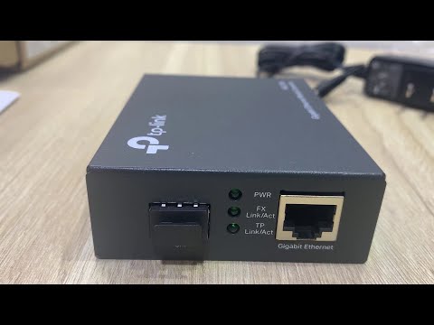 TP LINK Fiber to Copper converter MC220L- What do you get?