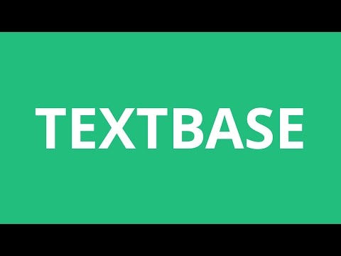 How To Pronounce Textbase - Pronunciation Academy