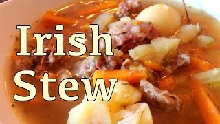 Irish Stew taste test in Dublin, Ireland
