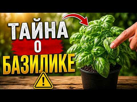 Если у вас дома есть БАЗИЛИК... вам нужно это знать!