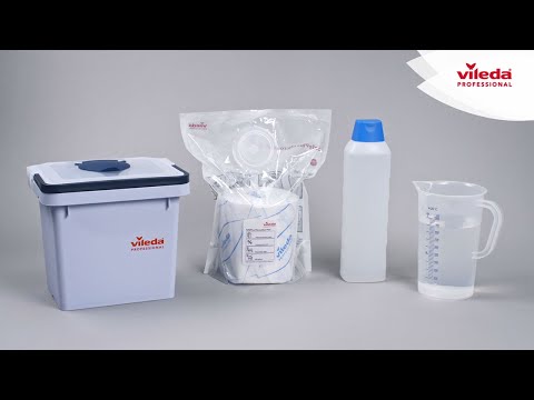 Mikrofiberduk Vileda Professional SafePlus MicronRoll Maxi 28x30cm 120st - Youtube manufacturer video 2