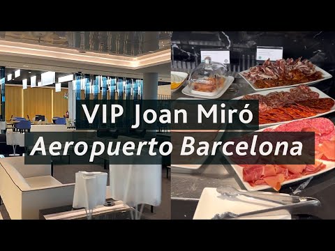 Sala VIP Joan Miró no aeroporto de Barcelona-El Prat