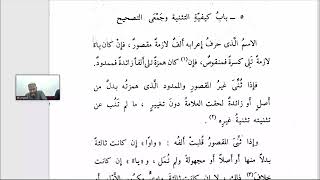صورة 24) كيفية التثنية وجمعي التصحيح.