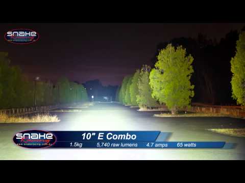 Rigid industries 10" E Series LED Combo - Snake Racing