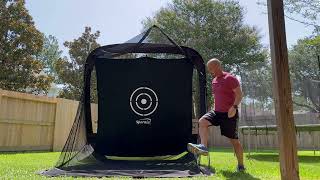 Assembling the Spornia SPG8 Golf Net with Golfer Geek - Faster Than You Think