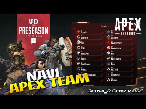 NAVI Apex Team win Third grand final game - Apex Legends Preseason Invitational