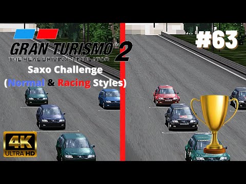 Gran Turismo 2 Plus [Mod][4K60] - Part #63 - Saxo Challenge (Citroen)
