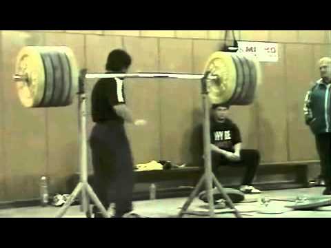 Ivan Ivanov - 463 lb Front Squat @ 115 lbs (210kg@52kg)