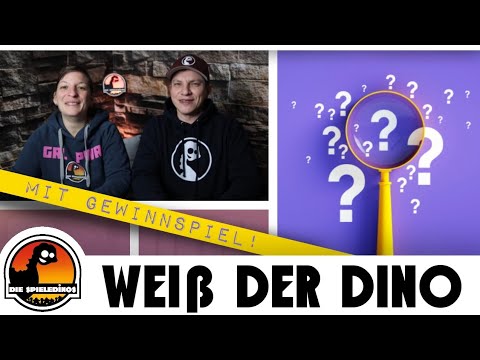 Weiß der Dino - Der Brettspiel Rätselspaß mit den Dinos Folge 1 + Gewinnspiel