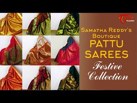 Samantha Reddy Boutique Saree Latest Fashion Designs 