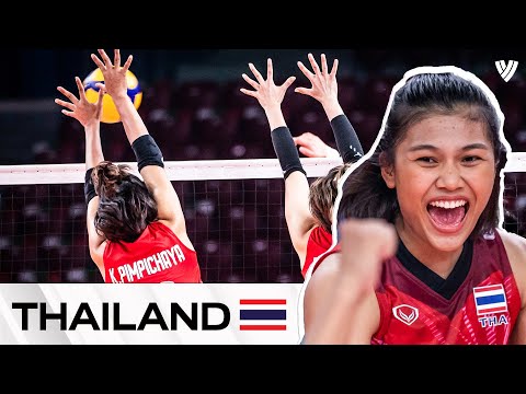 Волейбол Unleash the Power! THAILAND in 2022 | VNL & World Champs Performance