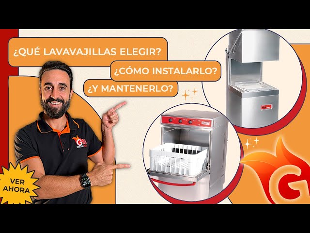Vídeo relacionado con MBH - Lavavasos profesional KROMO AQUA 35 de acero inoxidable SIN Bomba de Desague. Lavavajillas para cocina industrial de bar, restaurante y hostelería.