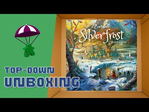 Everdell Silverfrost Collector's Edition Unboxing (4K) // Mountain Assembly Included