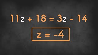 Equations with Variables on Both Sides - Algebra 1 Unit 1 Lesson 7