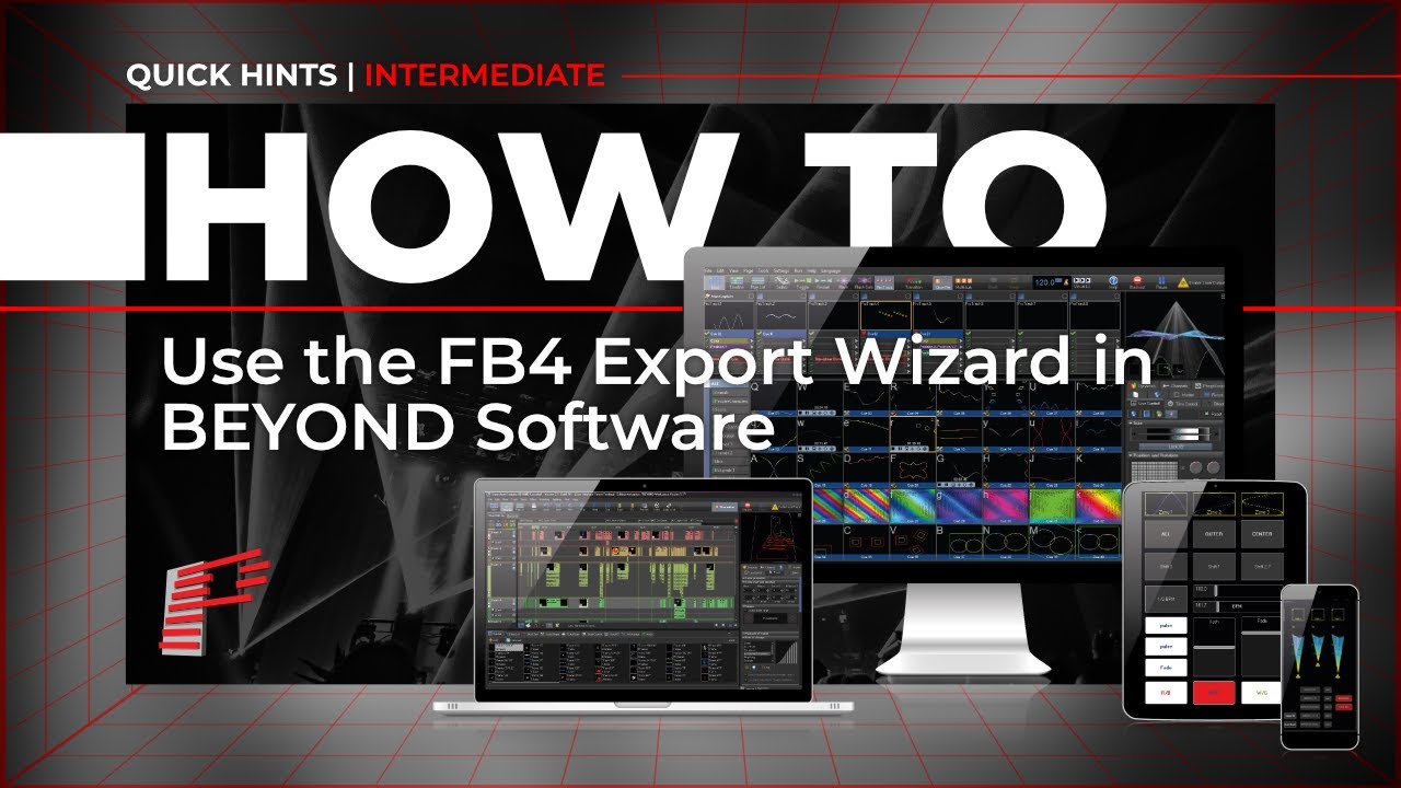 How To Use The FB4 Export Wizard In BEYOND (and QuickShow) Software