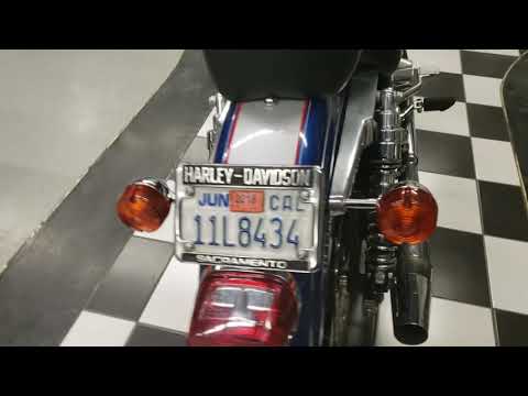 ROLLING THUNDER 1987 HARLEY-DAVIDSON FXRS-SP LOW RIDER SPORT EDITION