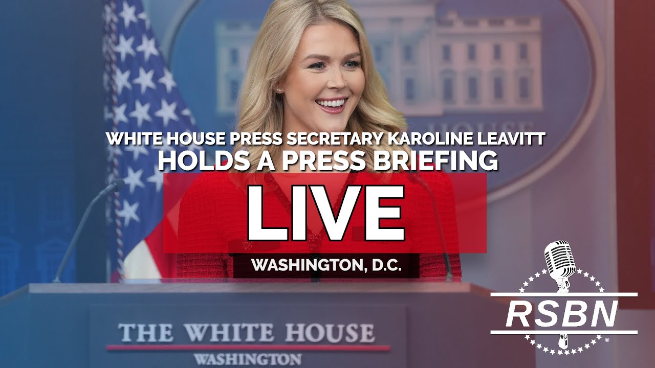 LIVE: White House Press Secretary Karoline Leavitt Holds a Press Briefing - 11/4/25