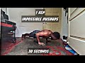 1 Rep Impossible Pushups! (Slow Motion) 30 Seconds Part-1