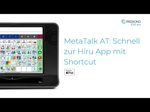 IRISBOND | iPad-Hilfe | MetaTalk AT: Schnell zur Hiru App mit Shortcut