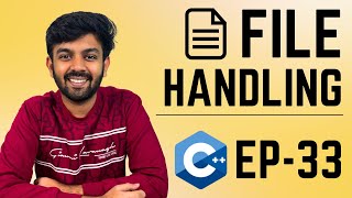 Download the video "File handling | C++ for Beginners Ep-33 | code io - Tamil"