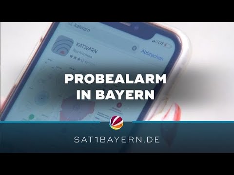 Probealarm in Bayern: Tests von Warnsirenen und Warn-Apps