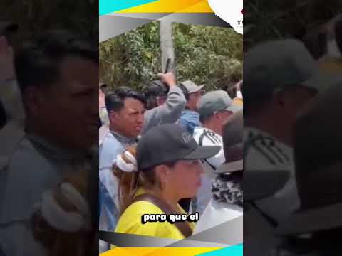 🚨🇪🇨Una joven de Chunchi en Chimborazo, le cantó las verdades al presidente de la CONAIE, Marlon