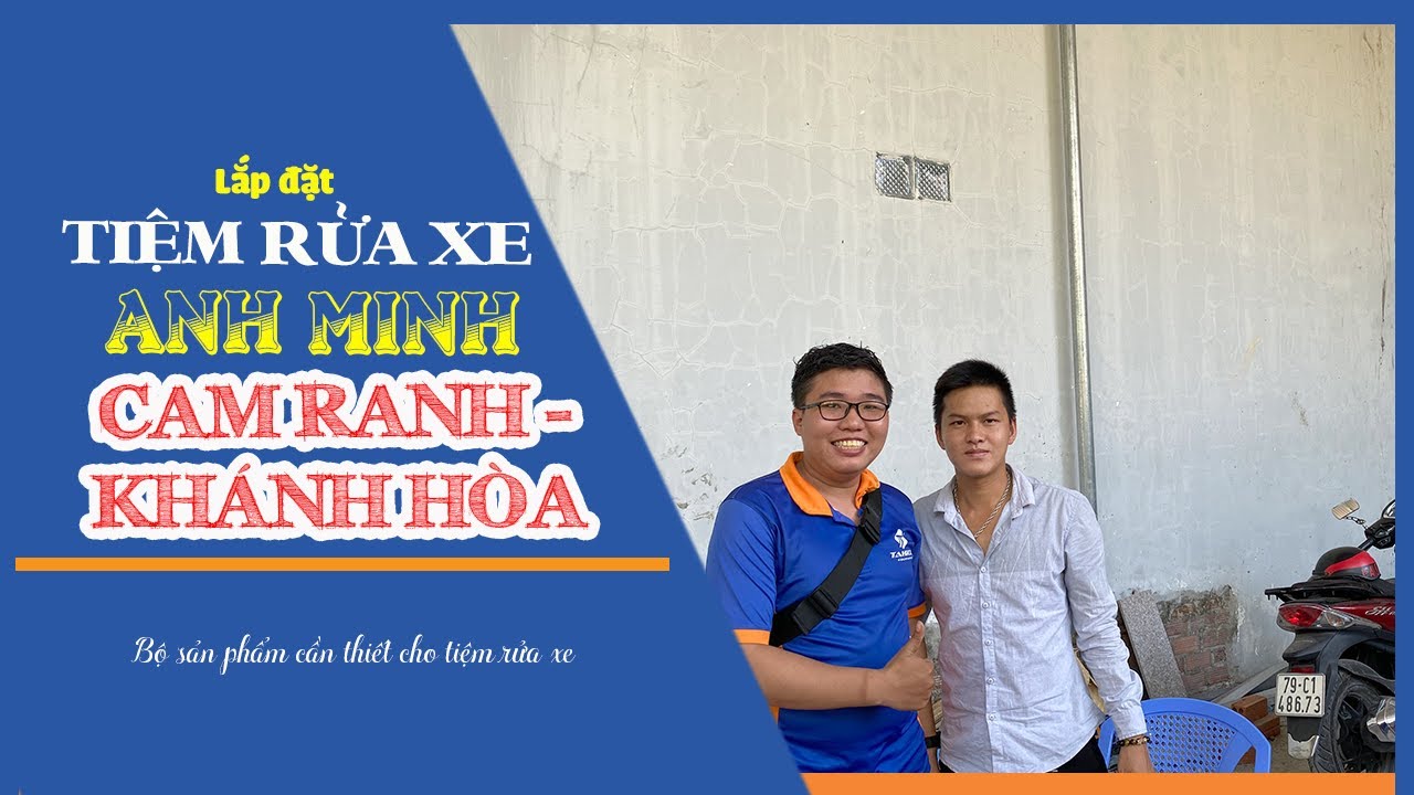 Cầu nâng 1 trụ rửa xe Khánh Hòa - Nha Trang chính hãng 4