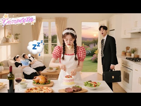 Ninguém Lembrou Aniver Do CEO! Só Pobre Empregada Fez Bolo & Janta Pra Ele! Ficou Louco Por Ela!